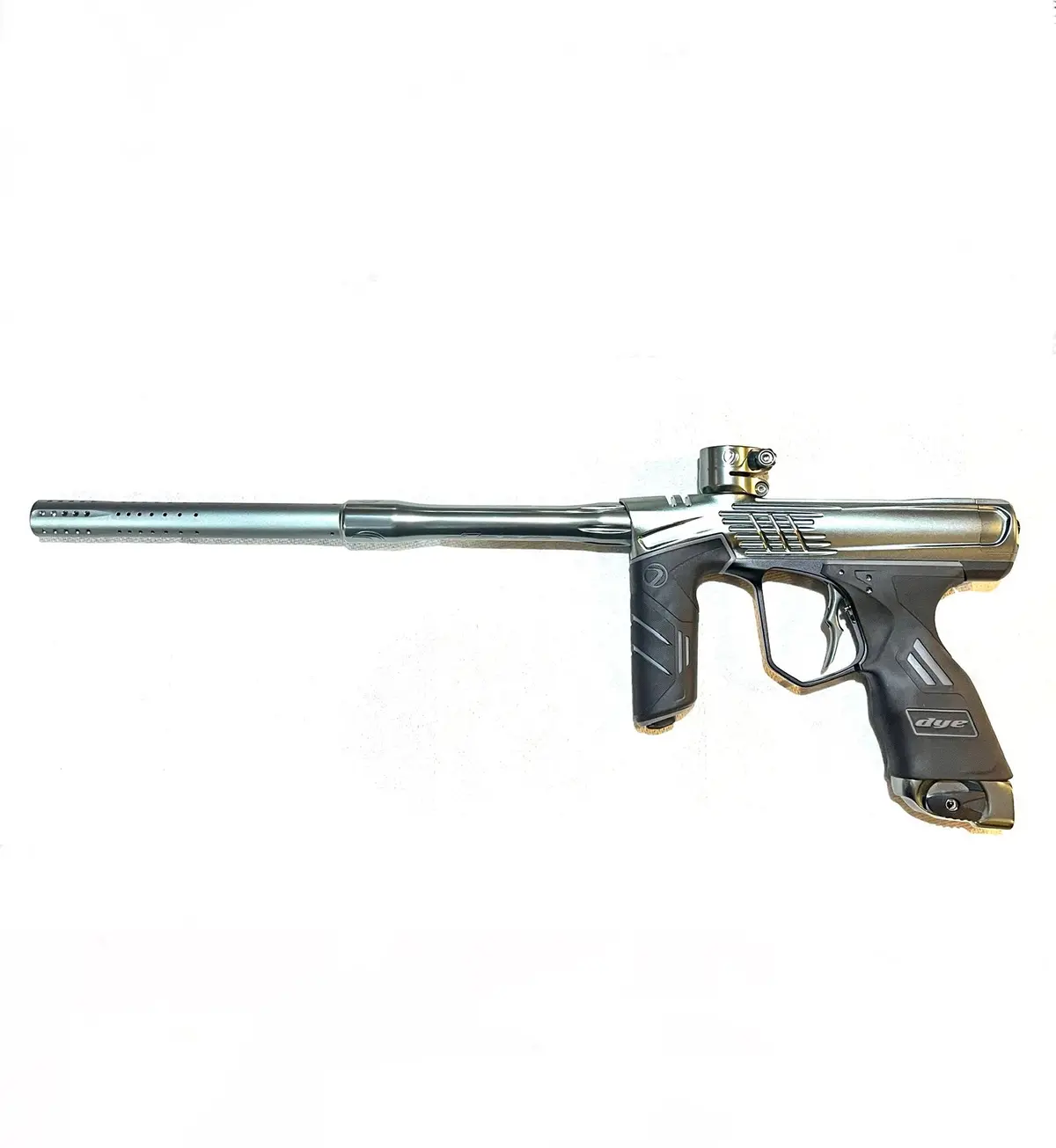 Dye Dsr+ Le Icon Paintball Gun - Dust Grey/Polished Grey 1