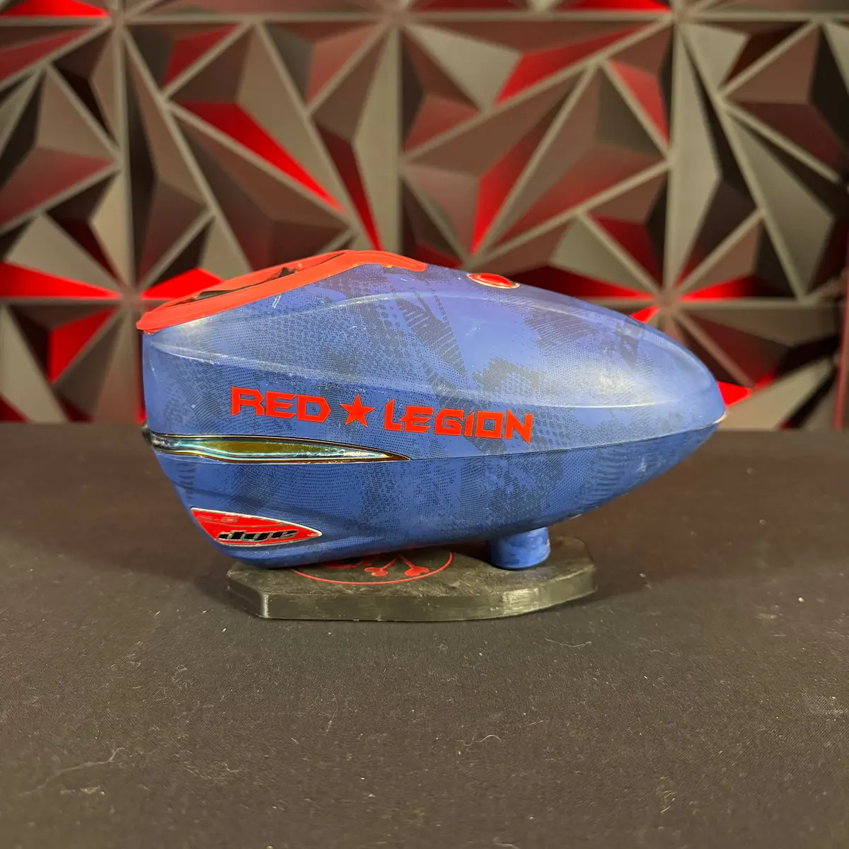Used Dye R2 Paintball Loader - Pga Red Legion 1
