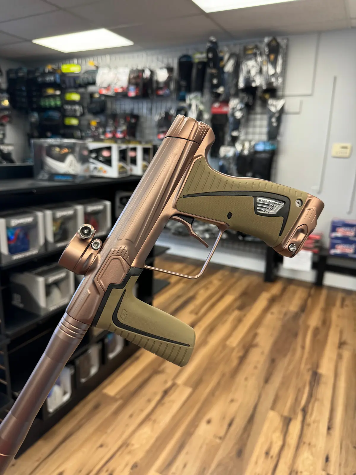 Planet Eclipse Gtek 180R Ultimate Paintball Gun - Le Dust Burnt Bronze 1