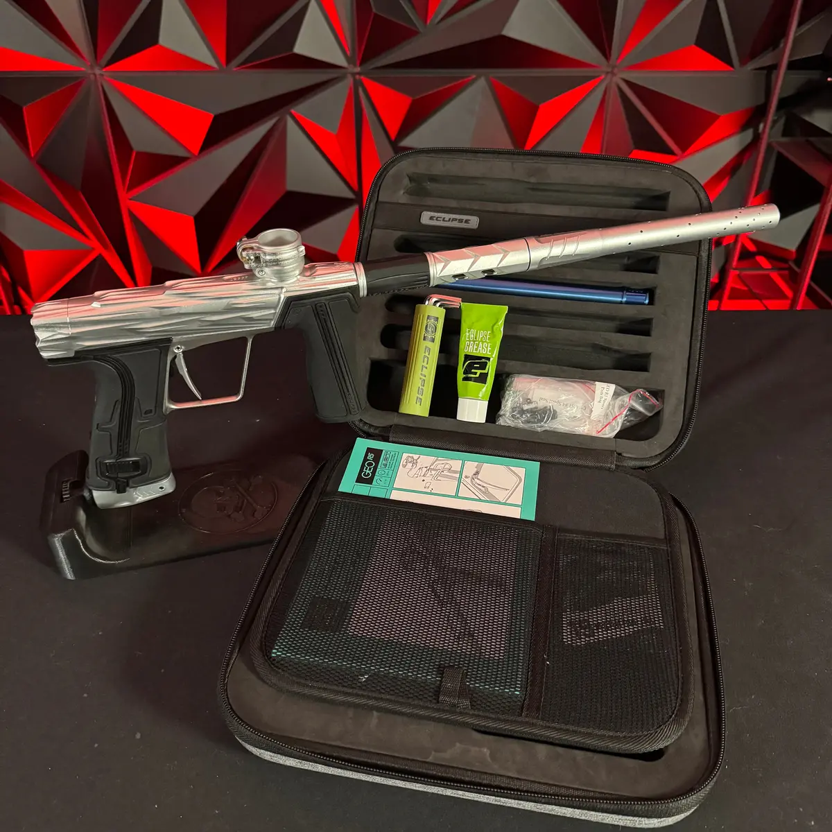 Used Planet Eclipse/Hk Army Razr Geo R5 - Custom Anno Pure Silver 1