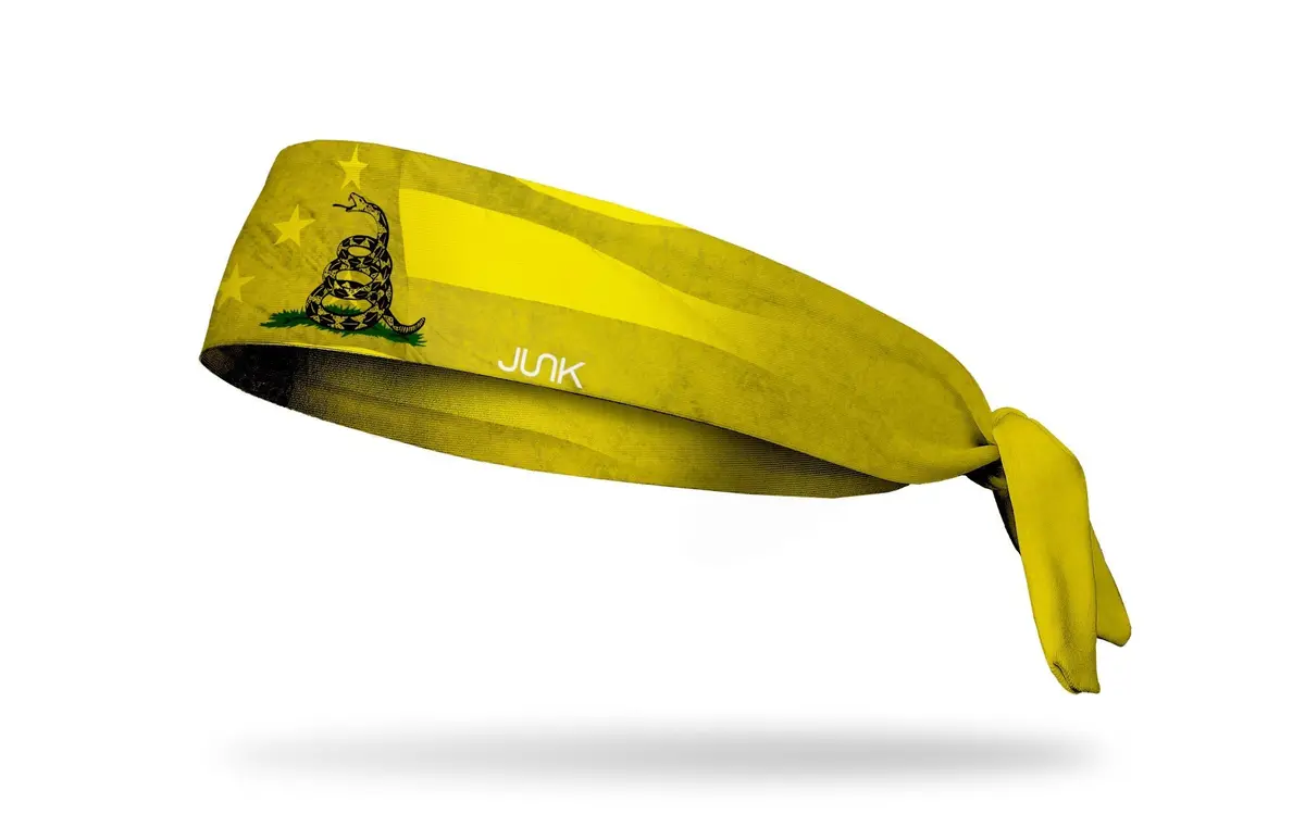 Gadsden Flag (Don't Tread On Me) Flex Tie Headband 1