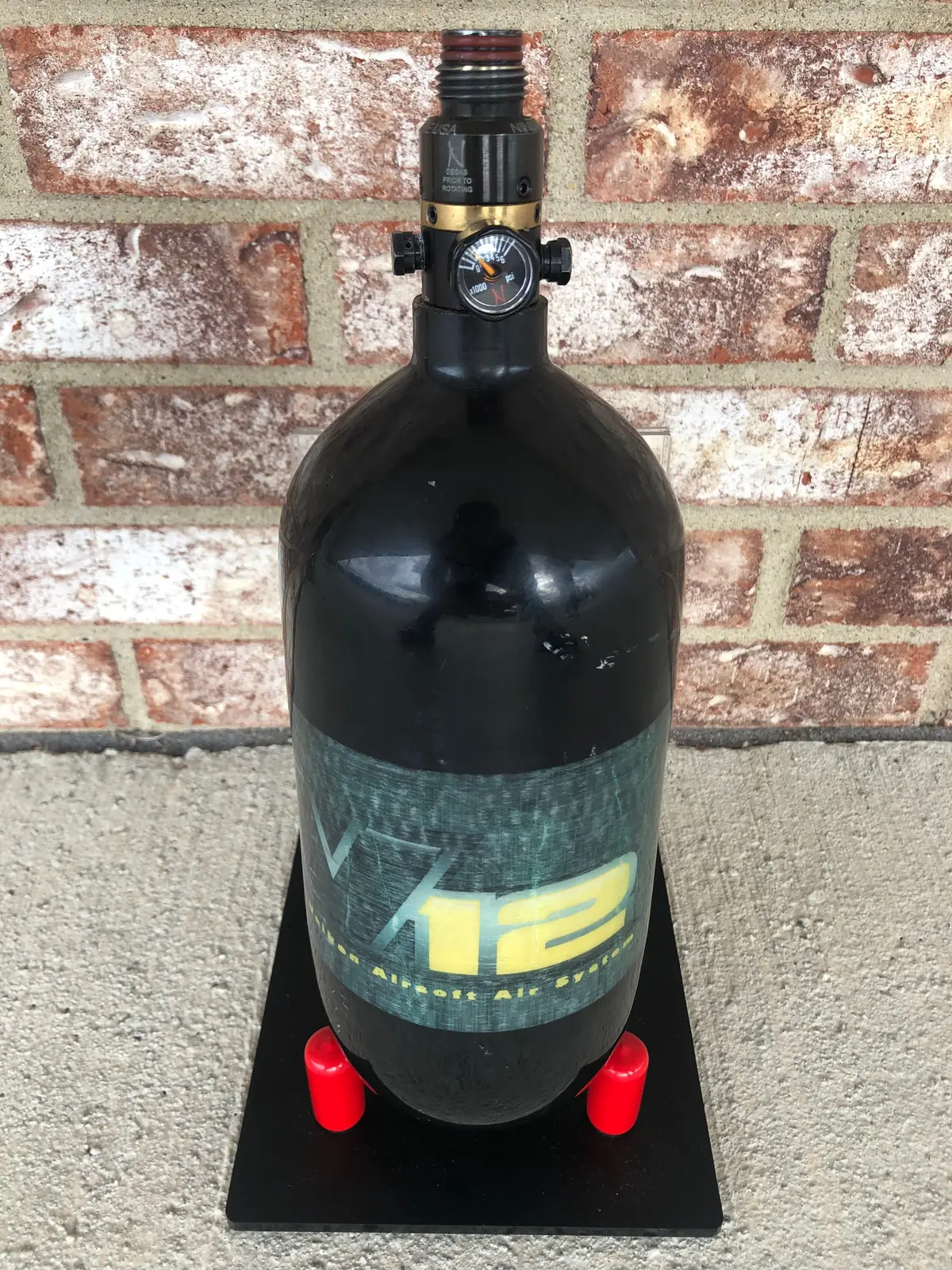 Used Valken 90/4500 Paintballtank 1