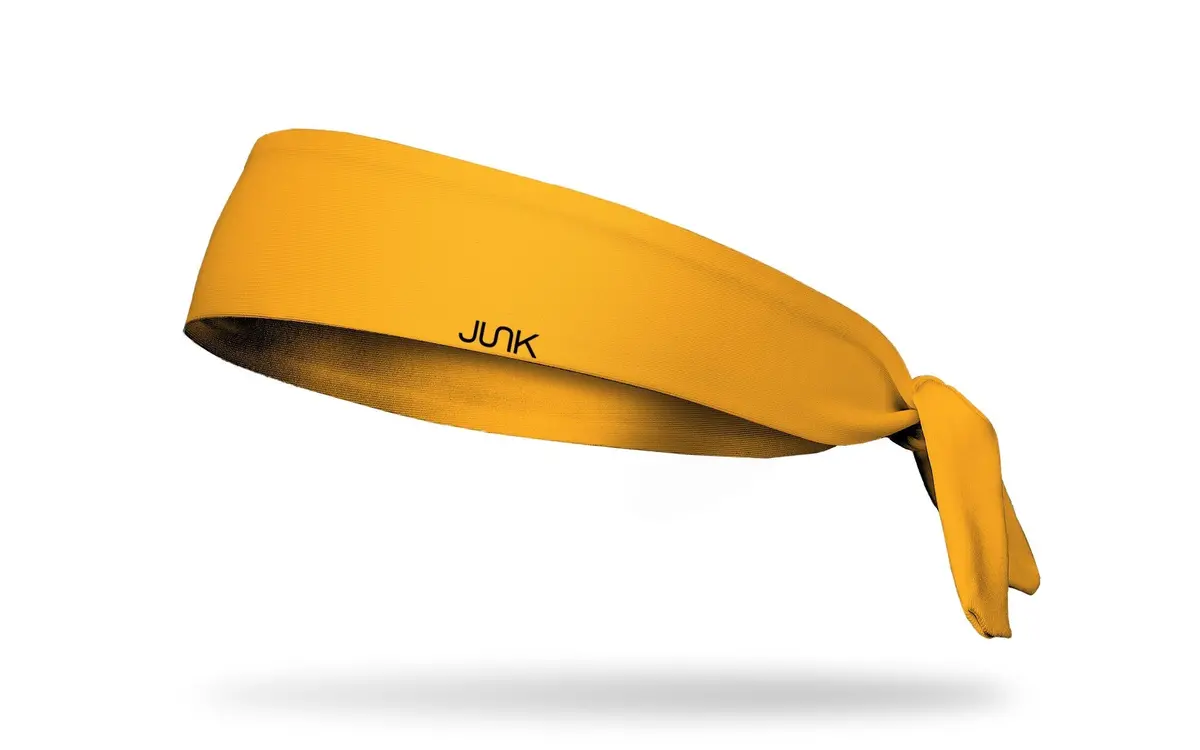 Gold Flex Tie Headband 1