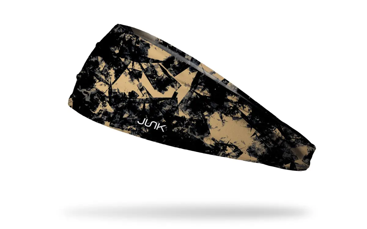 Gridiron Black Gold Big Bang Lite Headband 1