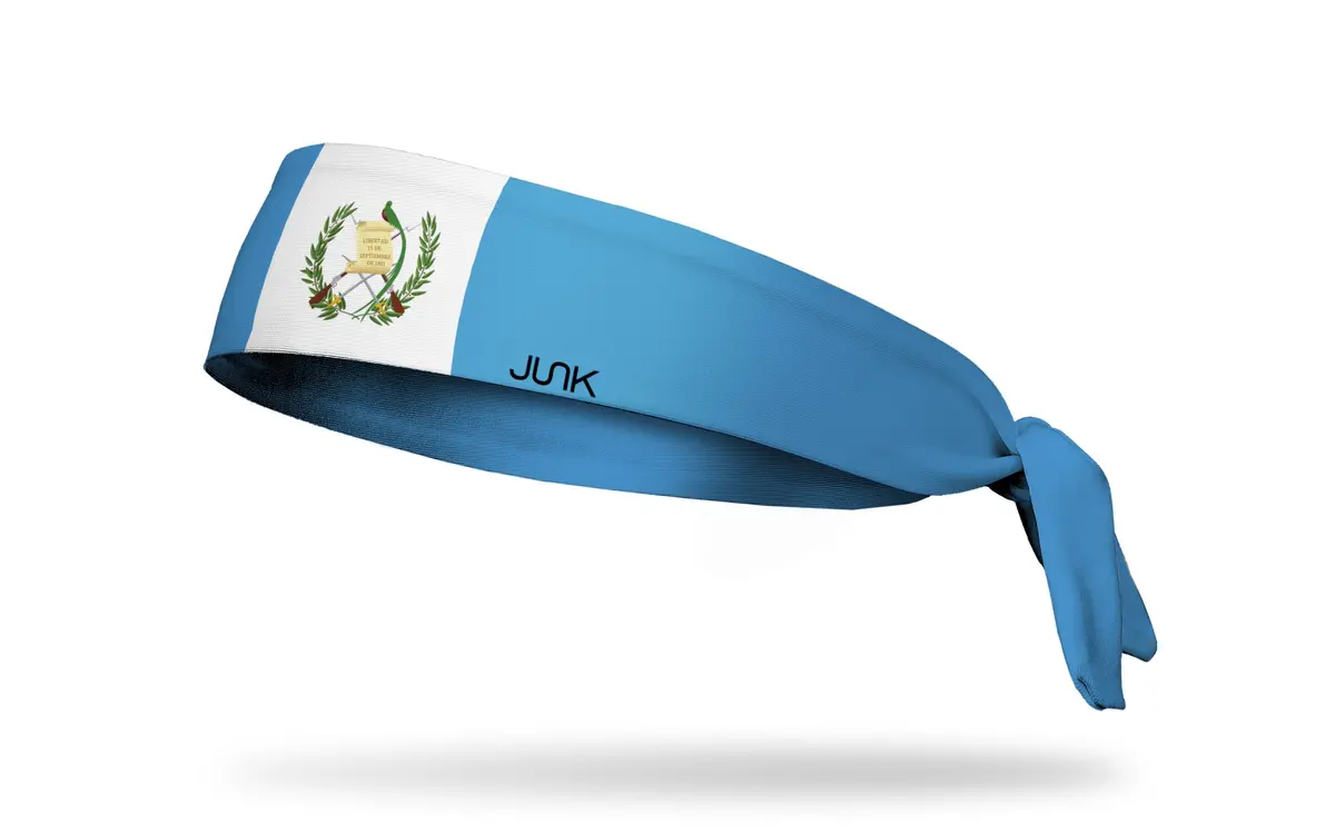 Guatemala Flag Flex Tie Headband 1