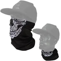 Exalt Neck Gaiter - Skull Jaw / Half Skull 1