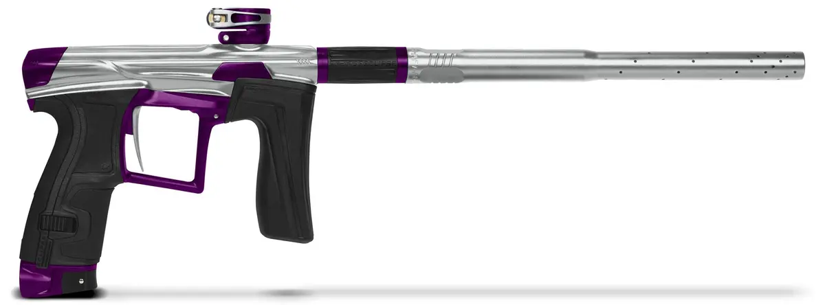 Planet Eclipse Geo 4 Paintball Gun - Silver/Amethyst 1