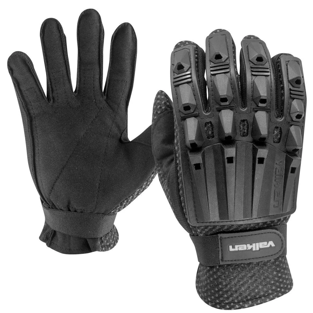 Valken Alpha Full Finger Gloves - Black - Large 1