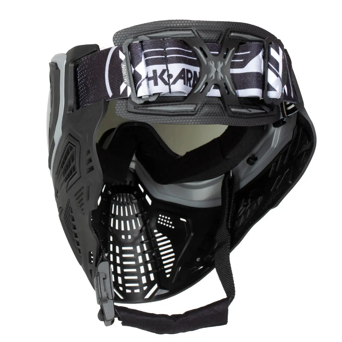Hk Army Slr Paintball Goggle - Mercury (Grey/Black W Silver Lens) 2