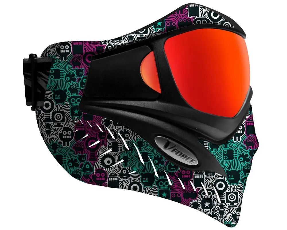 V-Force Grill Paintball Mask - Robowave Se W/ Metamorph Lens 1