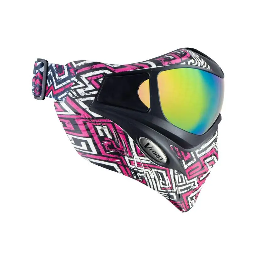 V-Force Grill Paintball Mask - Street Magenta Se 1