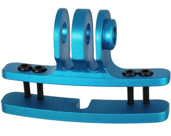 Hk Army Go Pro Goggle Camera Mount - Blue 1