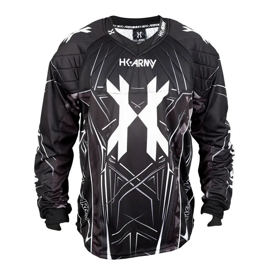 Hk Army Hstl Line Paintball Jersey - Black/Grey,- Youth M/L 1