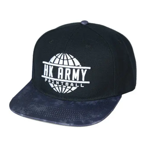 Hk Army Global Snapback Hat - Acid Grey 1