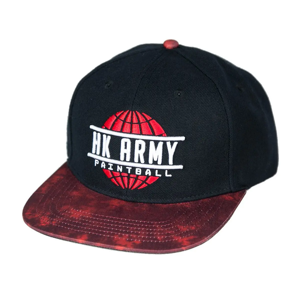 Hk Army Global Snapback Hat - Acid Red 1