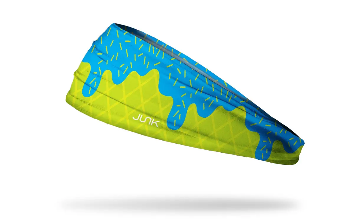 Hot Aqualime Scoop Big Bang Lite Headband 1