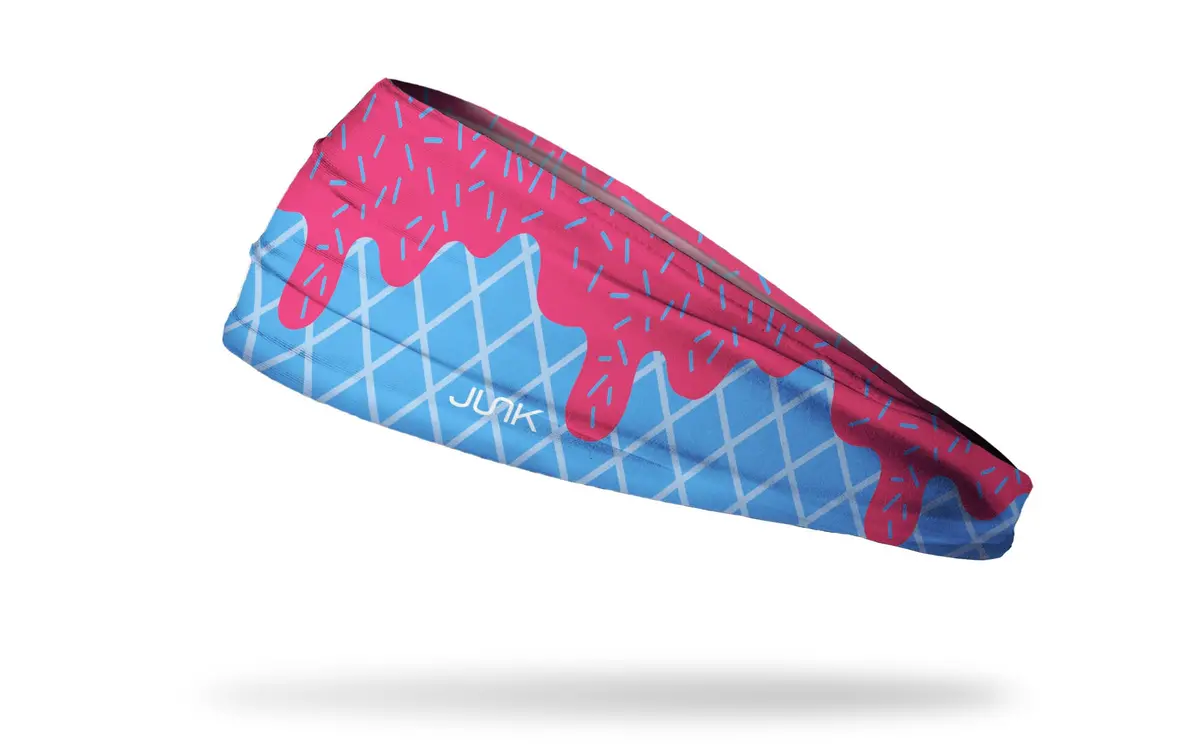 Hot Blue Scoop Big Bang Lite Headband 1