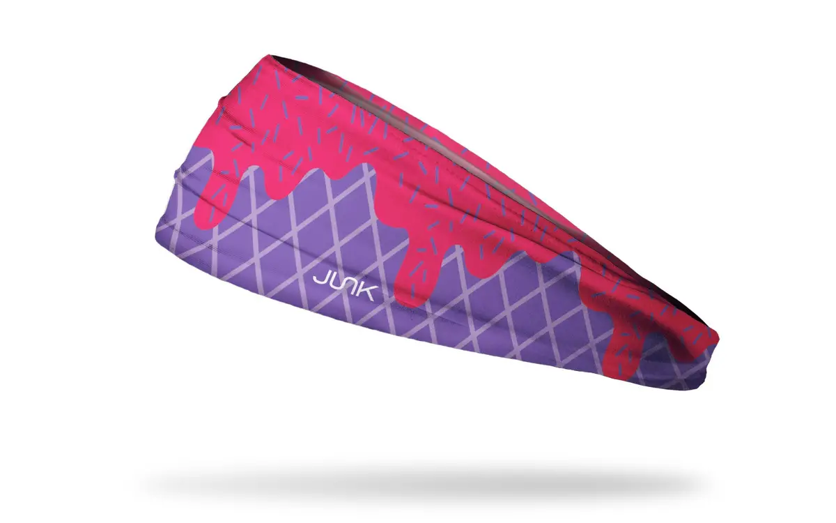 Hot Purple Scoop Big Bang Lite Headband 1