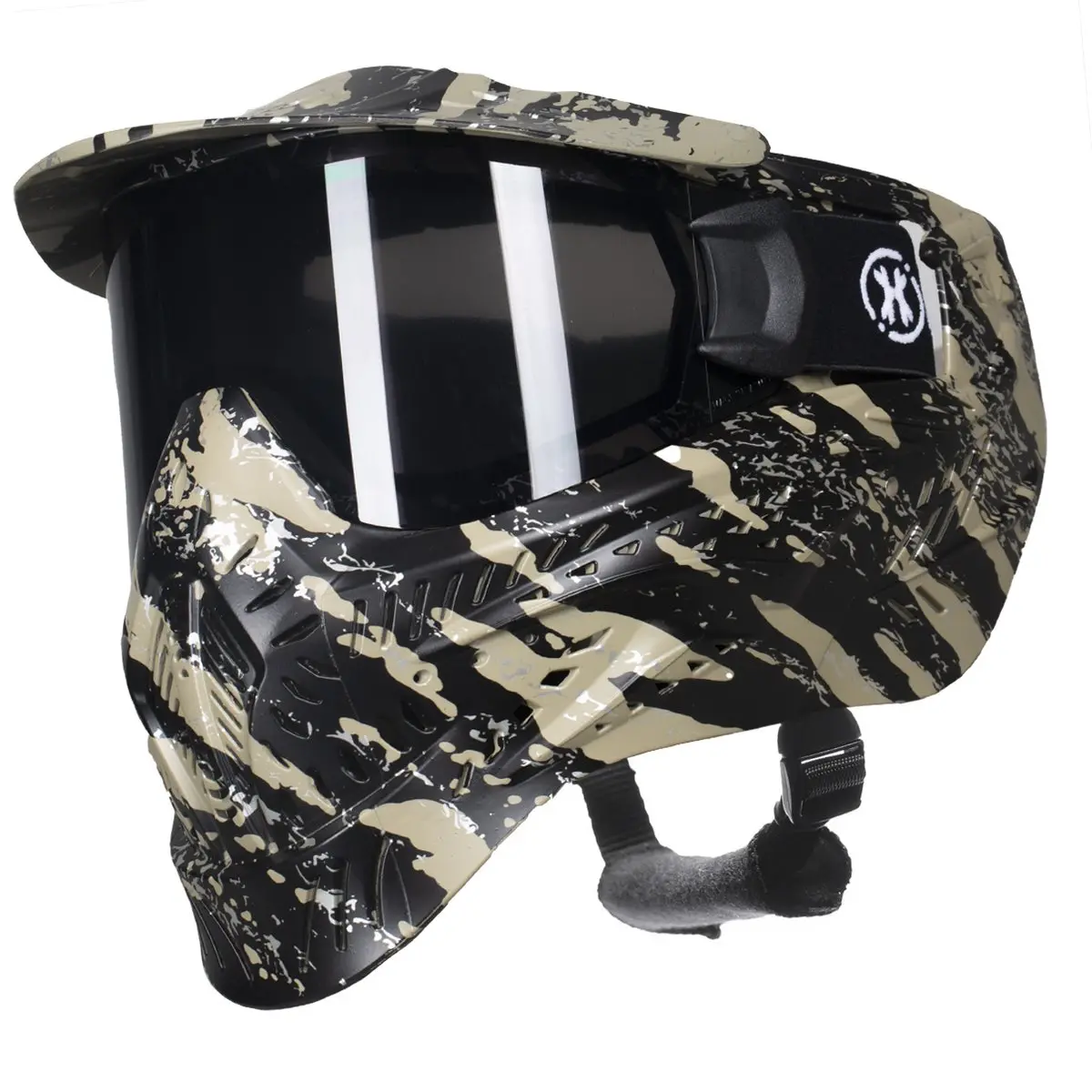 Hk Army Hstl Goggle - Thermal Lens- Fracture - Black/Tan 1