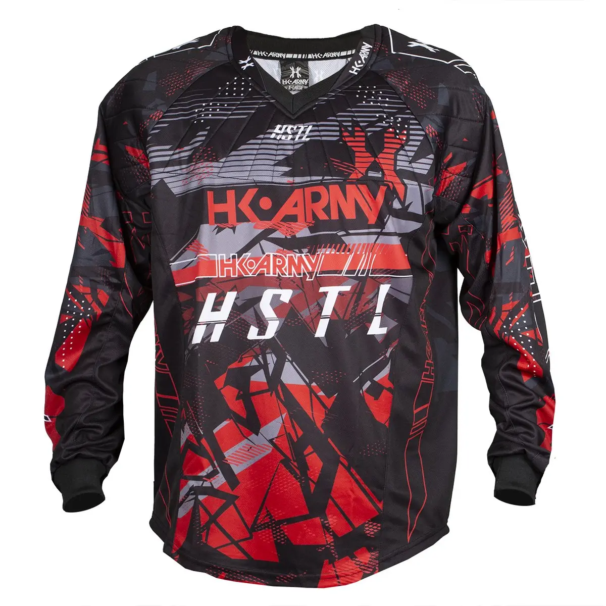 Hk Army Hstl Line Jersey - Lava - Red/Black - Medium 1