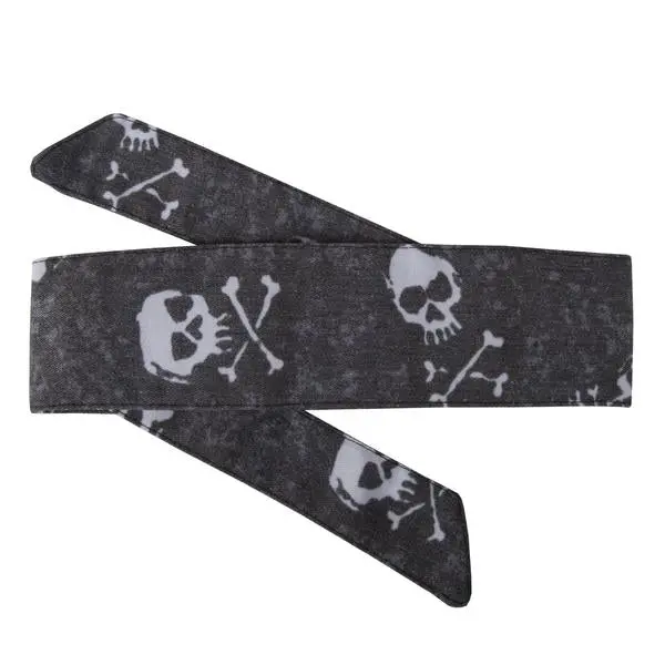 Hk Army Hostilewear Vintage Headband - Bones White 1