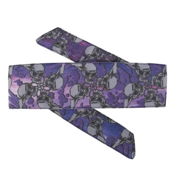 Hostilewear Vintage Headband - Skulls Galaxy 1