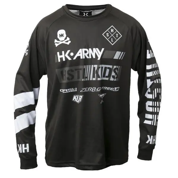 Hk Army Hostile Dry Fit Long Sleeve - Black 1