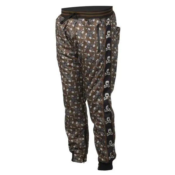 Hk Army Hostilewear Track Jogger- Skulls Brown - Small 1