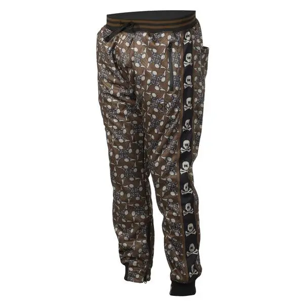 Hk Army Hostilewear Track Jogger- Skulls Brown - Large 1