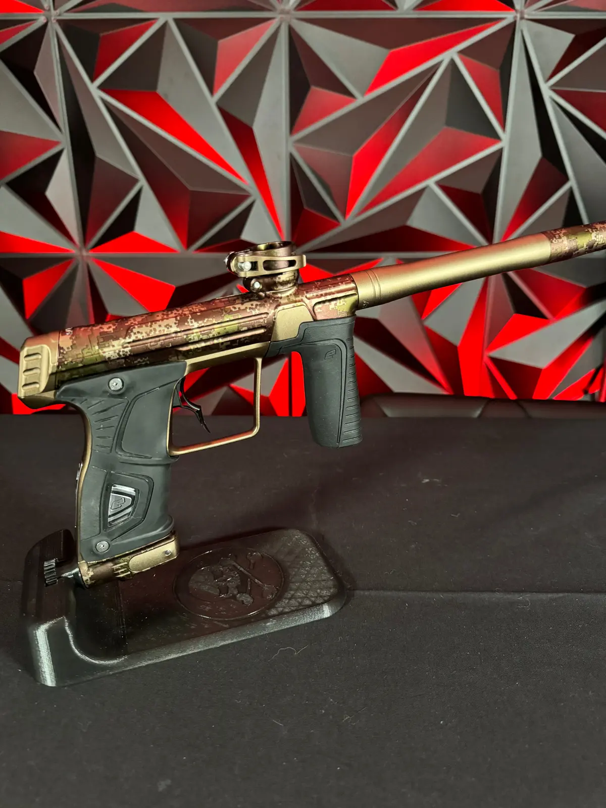 Used Planet Eclipse Gtek 170R Paintball Gun - Hde Earth W/ 1R Deuce Trigger 1