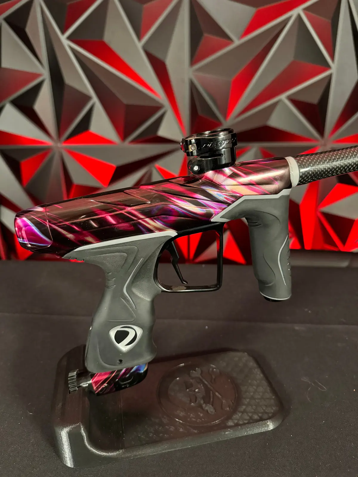Used Dye Dls Paintball Gun - Pga Blurred W/ V2 Bolt Upgrade 1