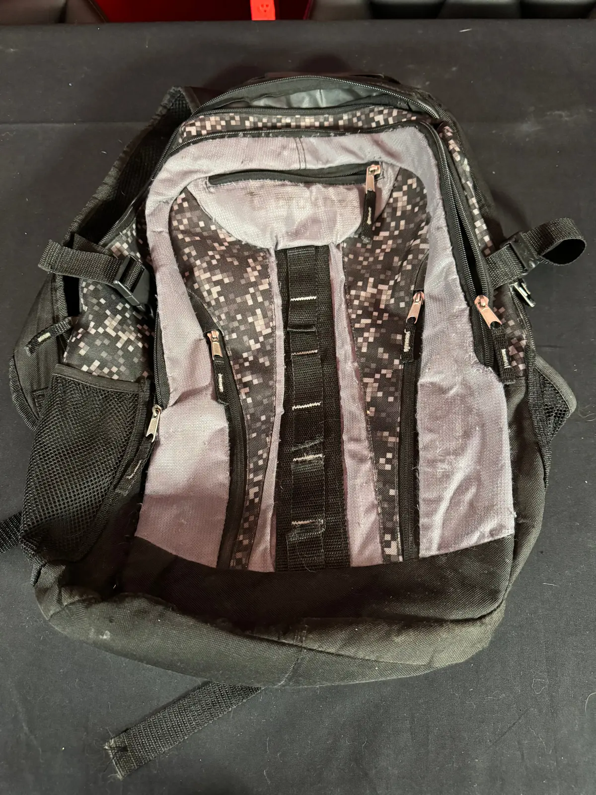 Used Camoflauge Bookbag 1