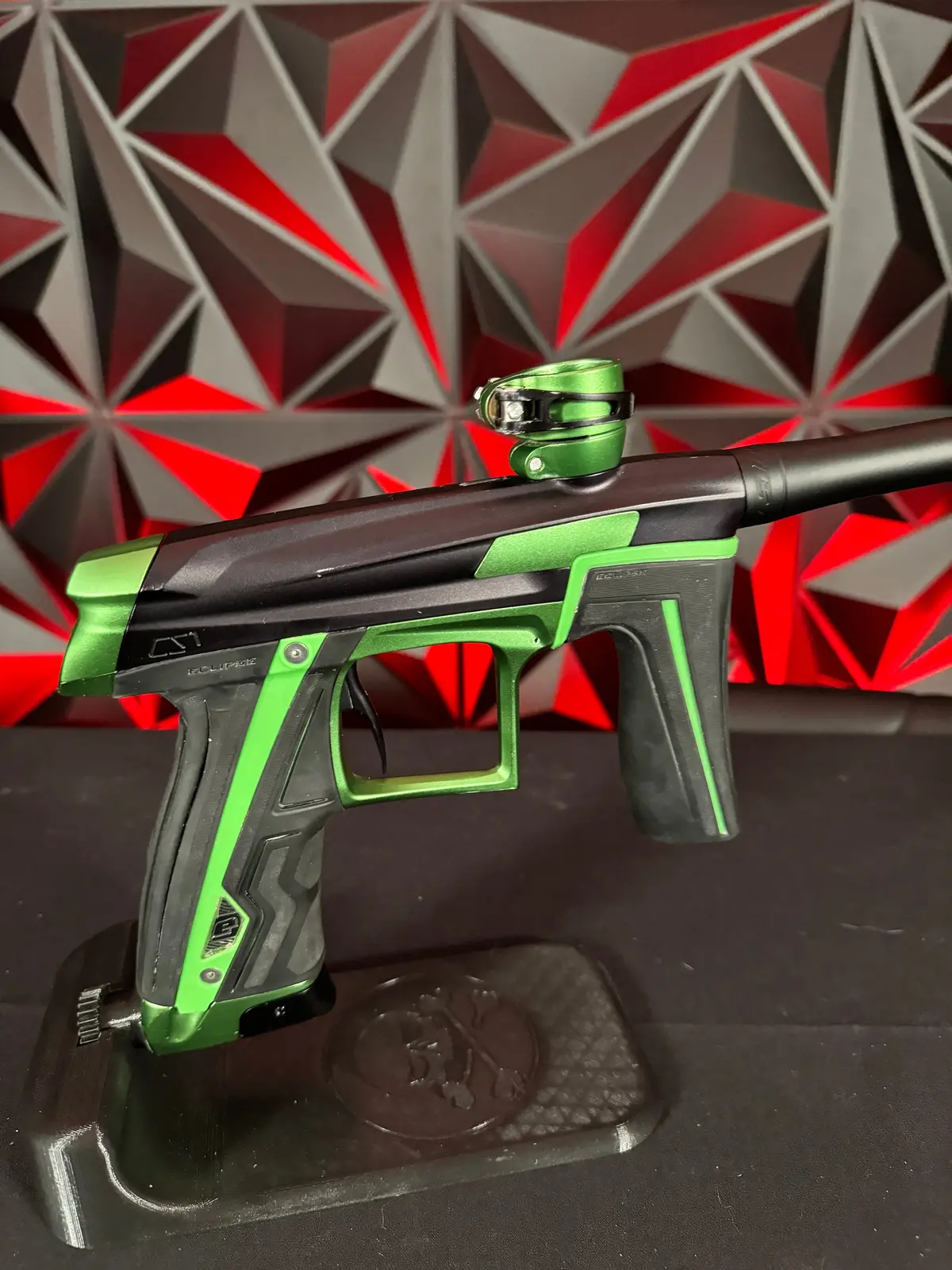Used Planet Eclipse Cs1 Paintball Gun - Black/Green 1