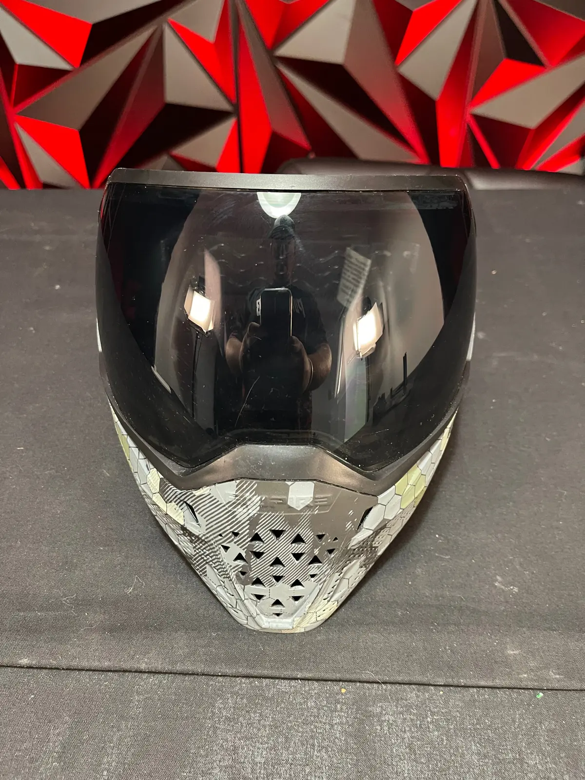 Used Empire Evs Paintball Mask - Hex Camo 1
