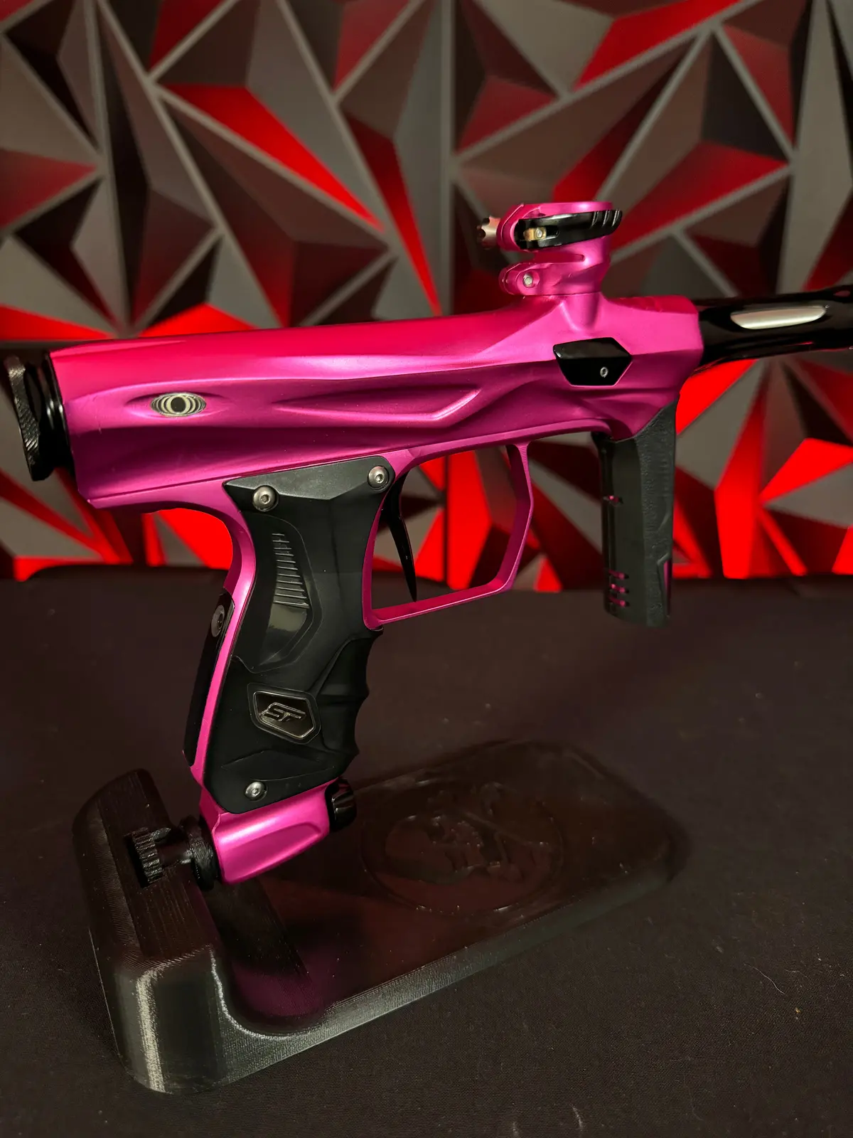 Used Shocker Amp Paintball Gun - Dust Pink 1