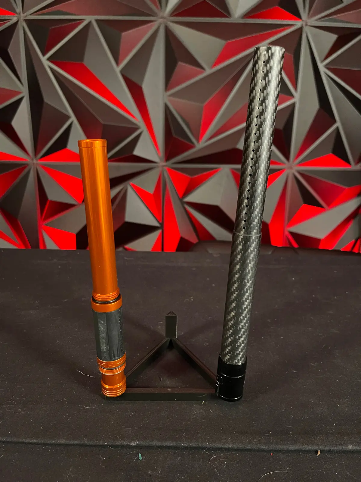 Used Planet Eclipse Fl Carbon Fiber Barrel - Ac Thread - Orange Fl Insert 1