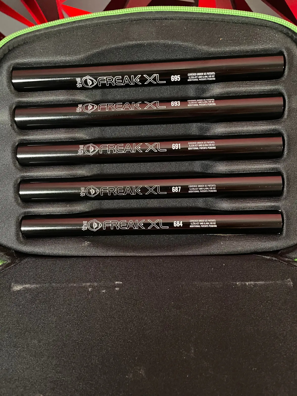 Used Freak Xl Barrel Kit - Aluminum - Blackout *7 Inserts* 1