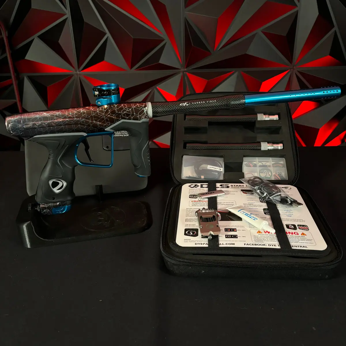 Used Dye Dls Paintball Gun - Pga Grid6 W/ Upgraded V2 Bolt 1
