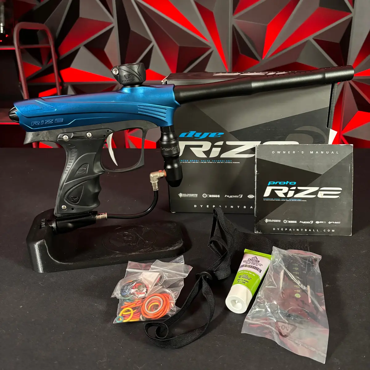 Used Dye Proto Rize Paintball Marker- Blue 1