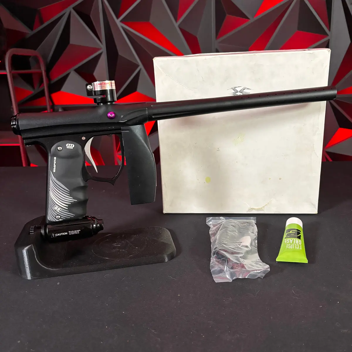 Used Empire Invert Mini Paintball Gun- Black 1