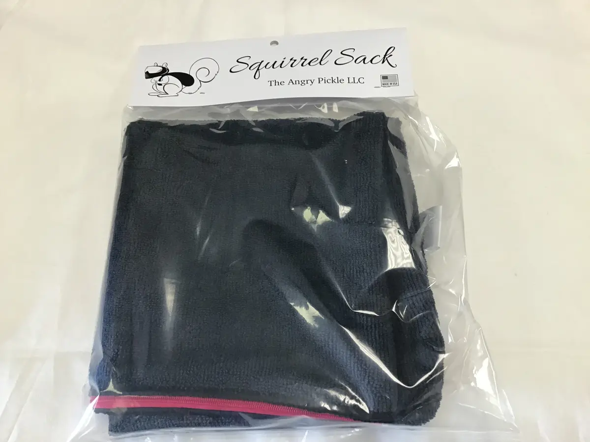 Squirrel Sack Microfiber Bag - Black 1