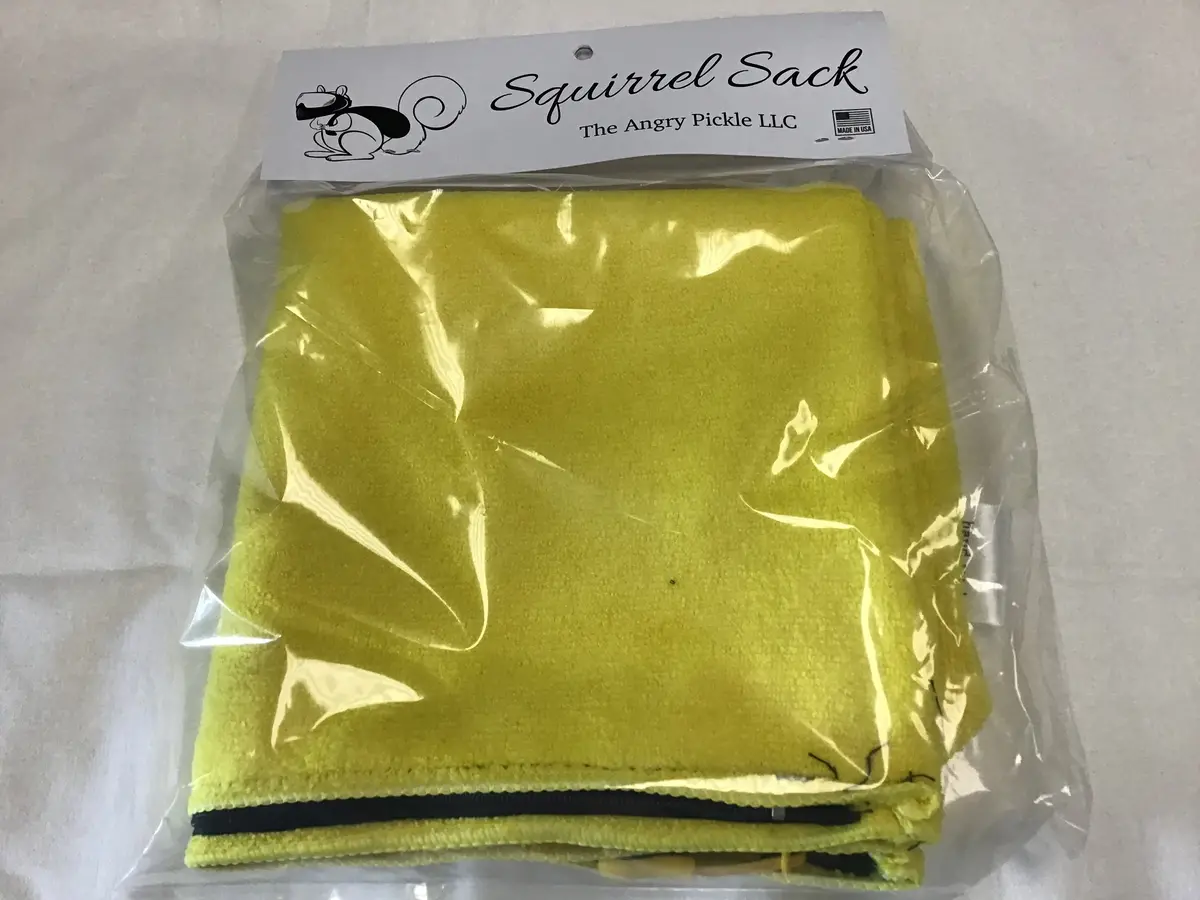 Squirrel Sack Microfiber Bag - Yellow 1