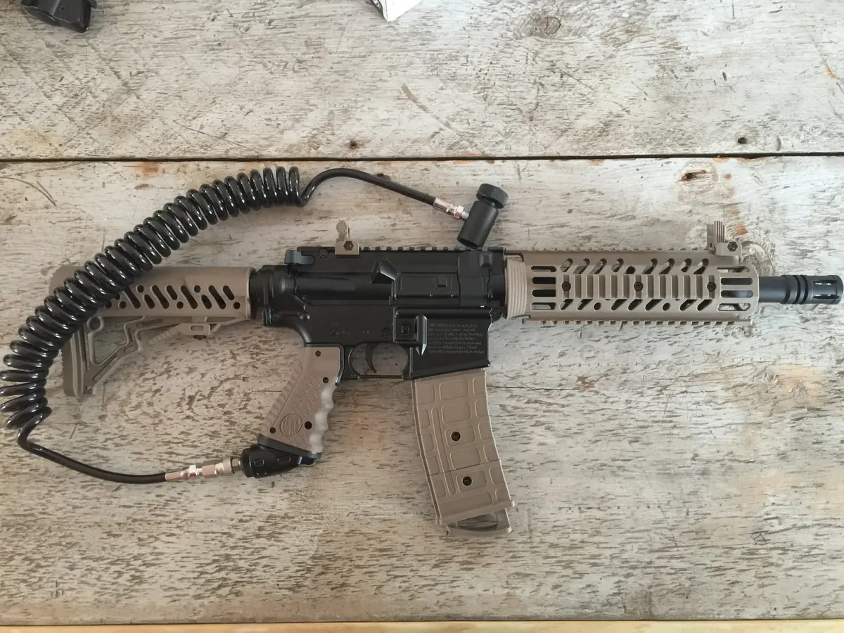 Used Tippmann Tmc Magfed Or Hopper-Fed Paintball Marker (Shop Demo Gun) 1