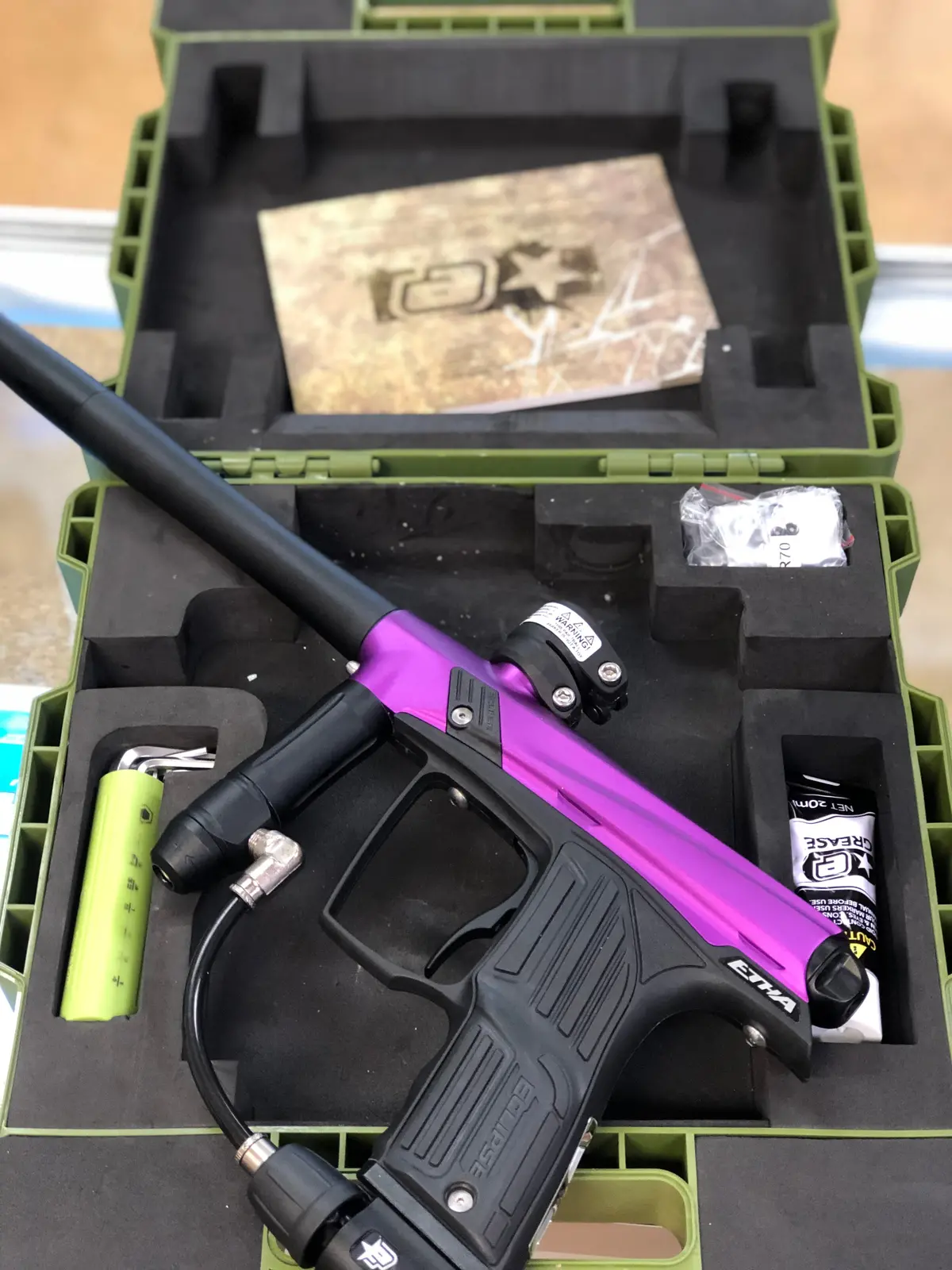 Used Etha Paintball Marker - Pink 1