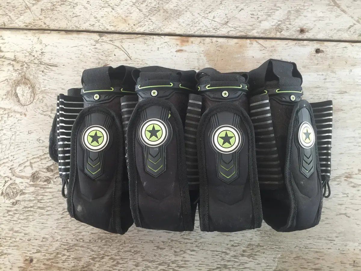 Used Gi Sportz Glide Pack - 4+7 - Black - Lime 1