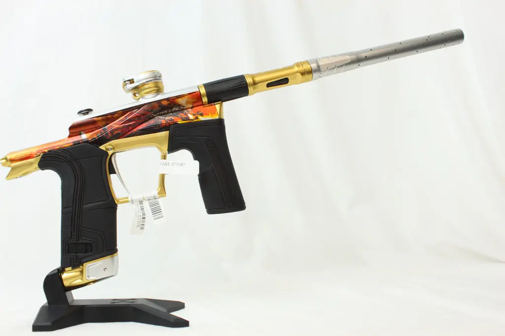 Planet Eclipse Ego Lv2 Paintball Gun - Le Fire Dragon W/ Gold Accents *Only 10 Made* 1