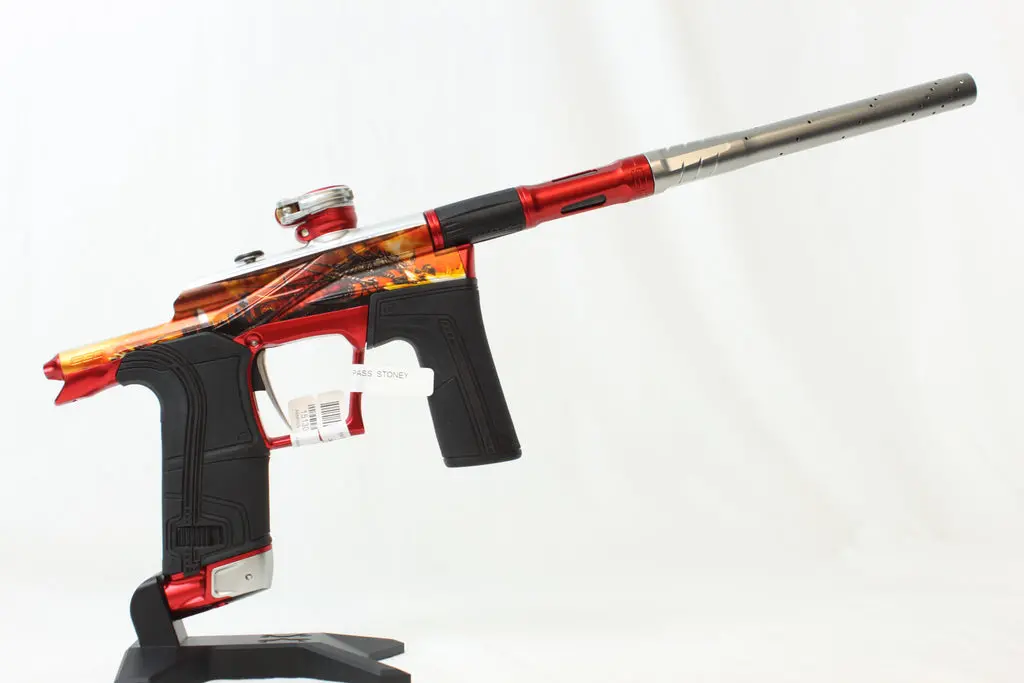Planet Eclipse Ego Lv2 Paintball Gun - Le Fire Dragon W/ Red Accents *Only 10 Made* 1