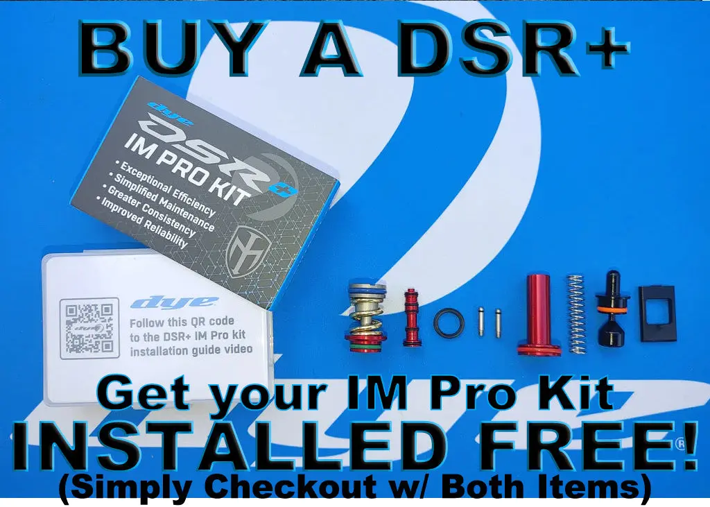 Dye Dsr+ Paintball Gun - Polished Black / Dust Silver 1