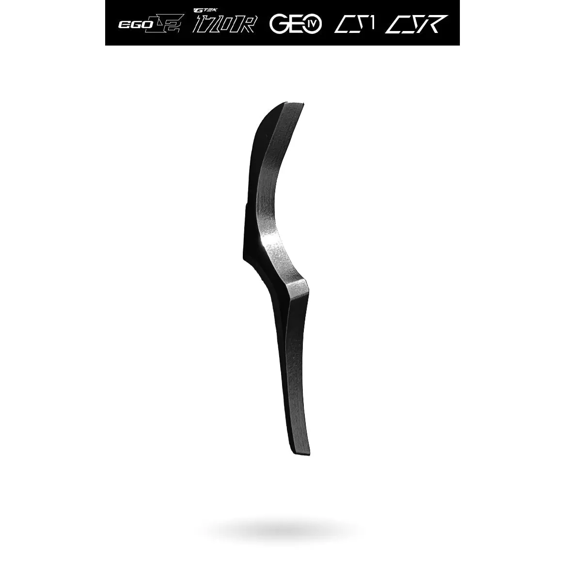 Infamous Raptor Deuce Trigger - Gloss Black (Fits Planet Eclipse Lv2, Geo 4, 170R, 160R, Cs1, Cs1.5, Csr) 1