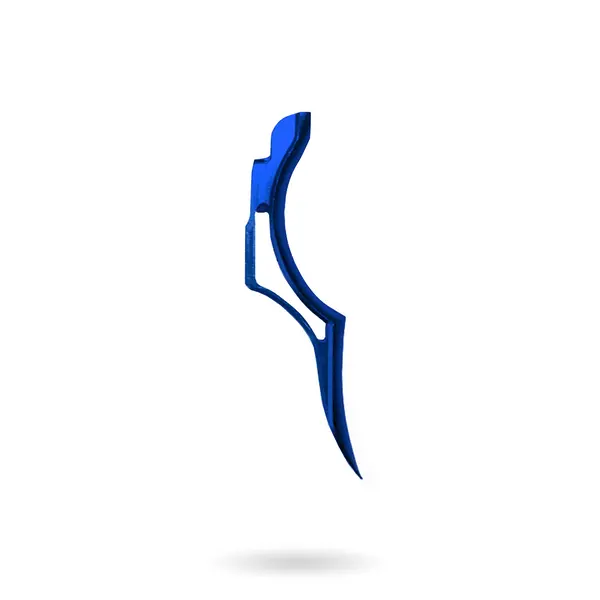 Infamous Deuce 1R Dna Trigger - Blue (Fits Planet Eclipse Lv2, Geo 4, 170R, 160R, Cs1, Cs1.5, Csr) 1